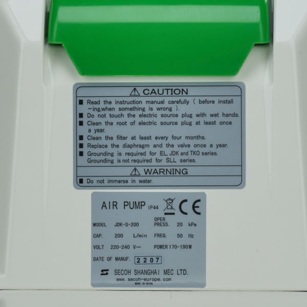 SECOH JDK-S-200 Verdichter mit LED