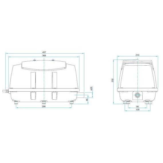 Nitto Kohki Verdichter LA-120A