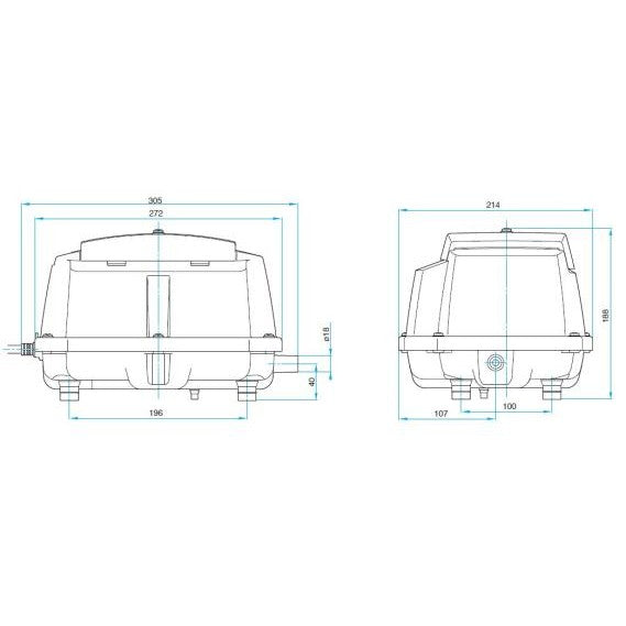 Nitto Kohki Verdichter LA-80B